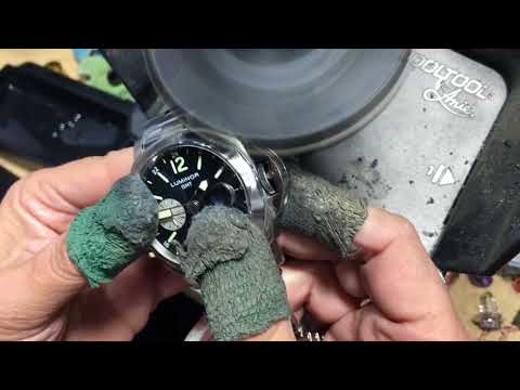 Restore an old stainless steel watch band